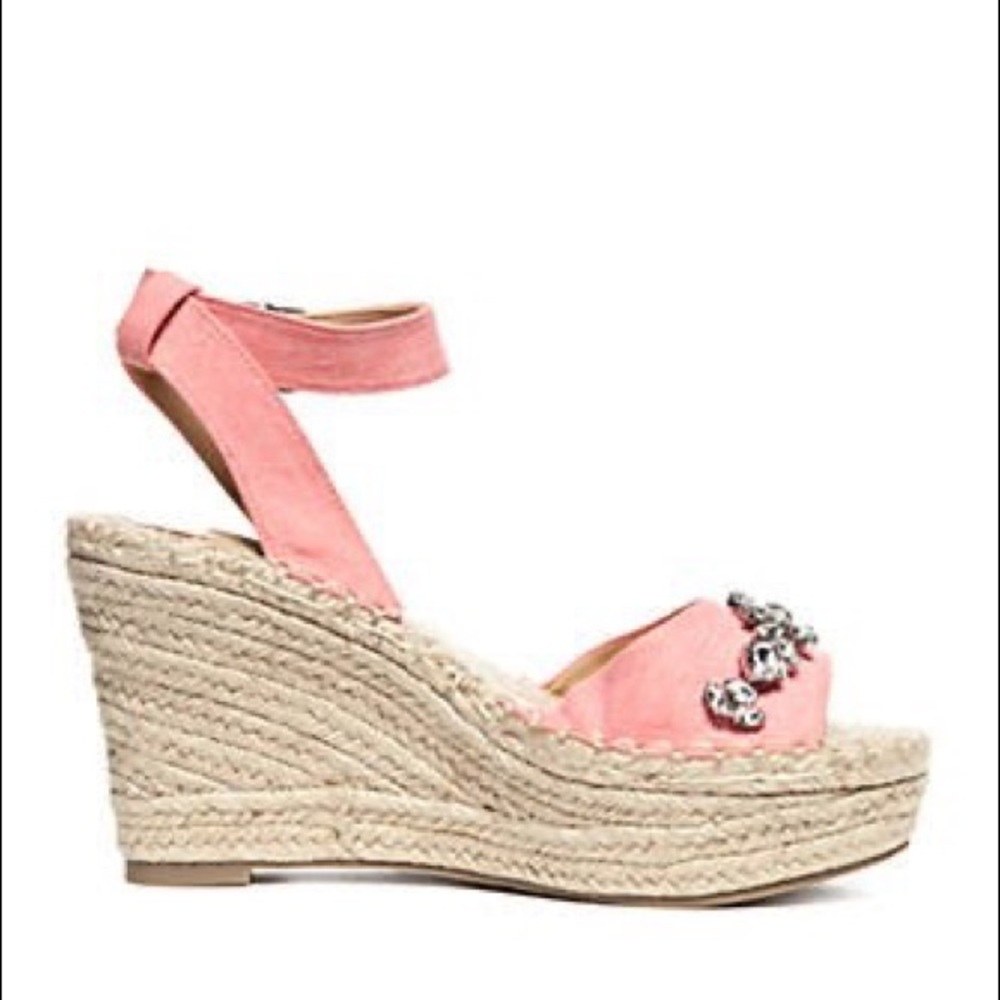 Coral Kaari Blue wedges